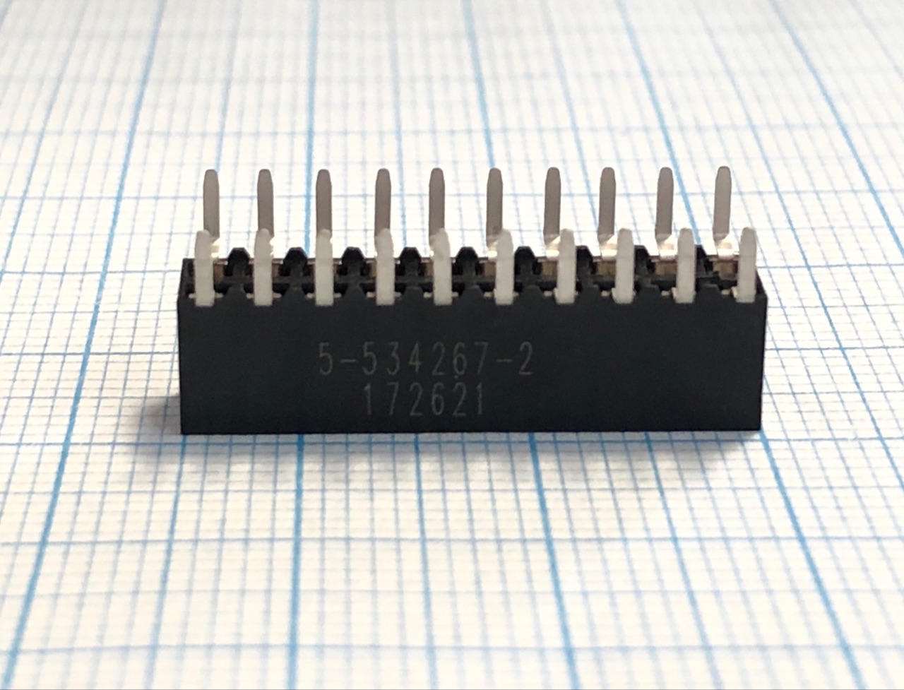 5-534267-2, розетка headers & wire housings recept 20pin .100 vert dual 5-534267-2, розетка Headers & Wire Housings RECEPT 20pin .100 VERT DUAL