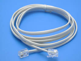 sco-1-6p4c, шнур телефонный с разъемами rj-11, 2м SCO-1-6P4C, шнур телефонный с разъемами RJ-11, 2м