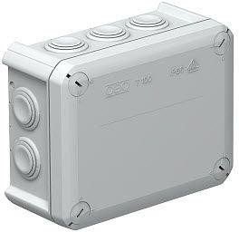 коробка распаячная t100 влагозащищенная ip 66 150x116x67 Коробка распаячная T100 влагозащищенная IP 66 150x116x67