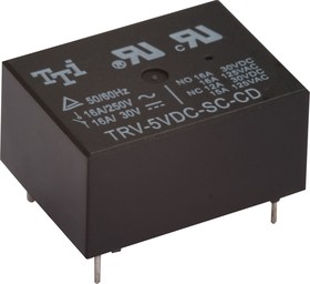 trv- 5vdc-sc-cd, реле 5в/16a, 250в TRV- 5VDC-SC-CD, реле 5В/16A, 250В