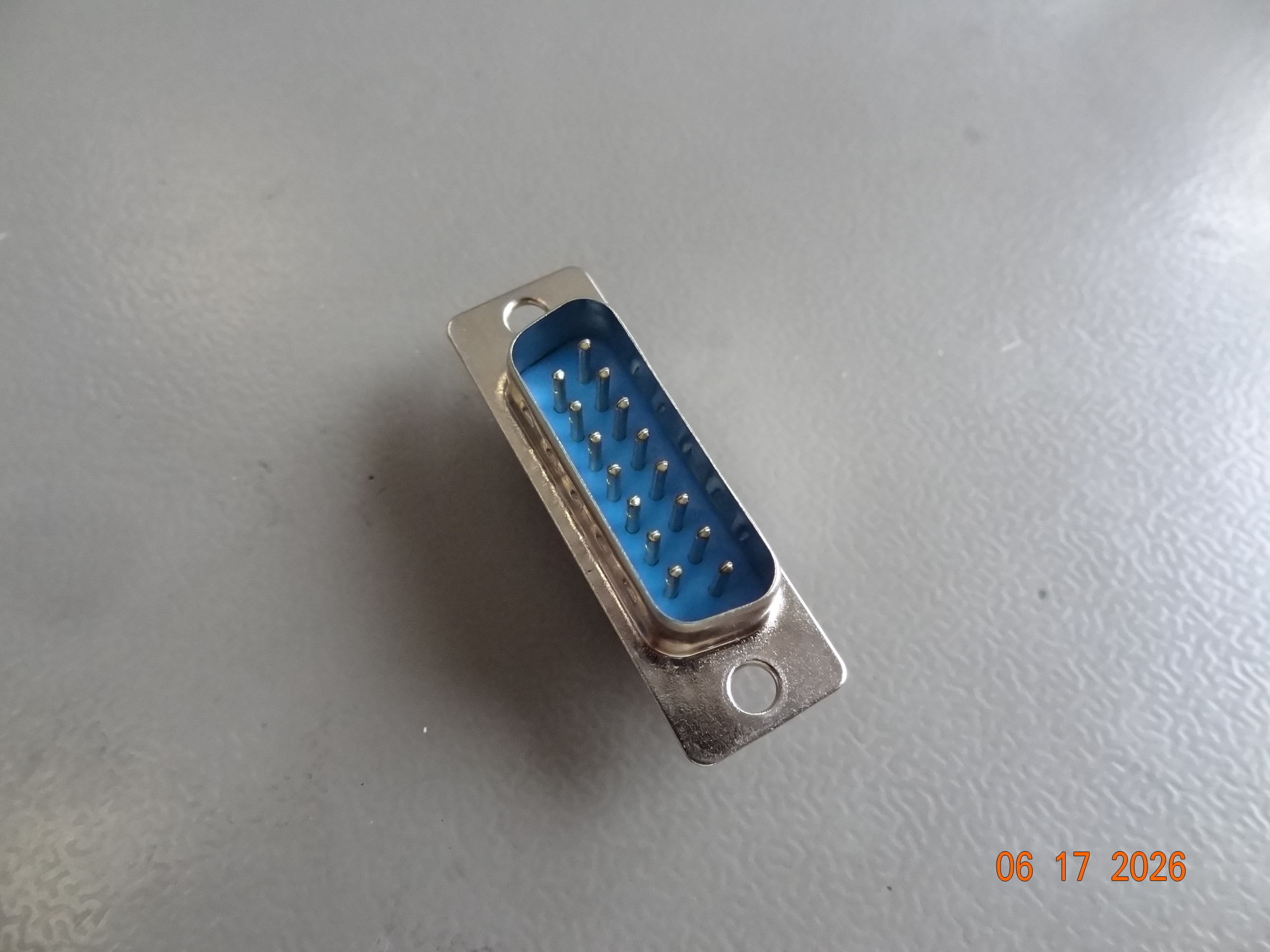 db-15m, разъём d-sub blue DB-15M, разъём D-sub blue