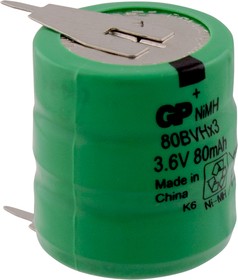 80bvh3a2h-b, аккумулятор nimh 80mah 3.6v 80BVH3A2H-B, аккумулятор NiMH 80mAh 3.6V