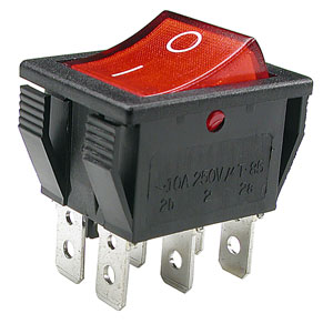 b127b, переключатель 2хon-on 250в 8а черный B127B, переключатель 2хON-ON 250В 8А черный