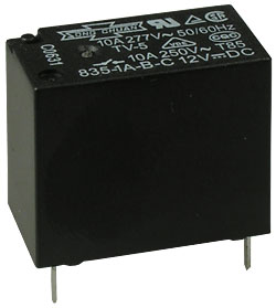 835-1a-b-s-12vdc, реле 12в/8a, 277в 835-1A-B-S-12VDC, реле 12В/8A, 277В