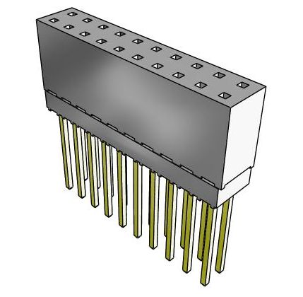 ESQ-110-14-G-D, разъём