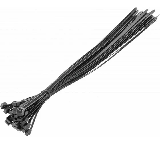 ht2c716, нейлоновые стяжки hoegert technik 9x600 мм, 25 шт., черные HT2C716, нейлоновые стяжки HOEGERT TECHNIK 9x600 мм, 25 шт., черные