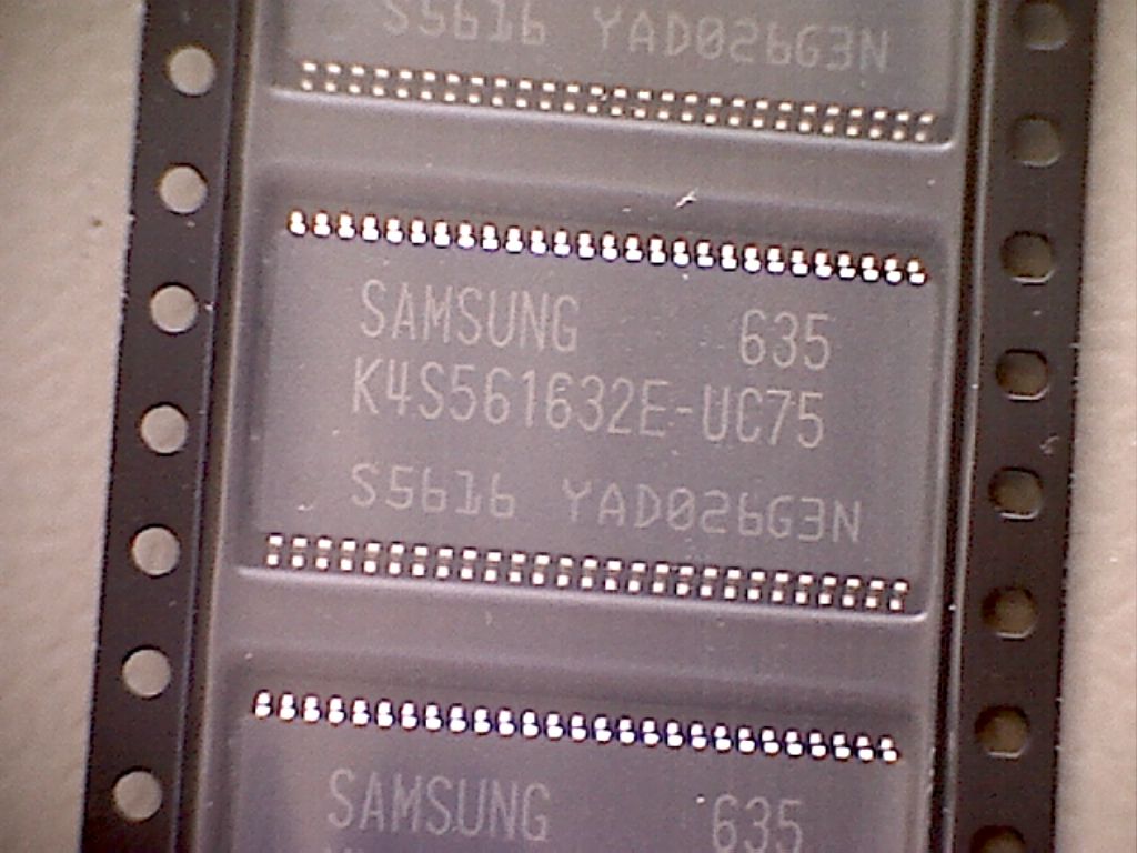 k4s561632e-uc75, микросхема pbf K4S561632E-UC75, микросхема PBF
