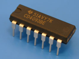 cd4093be, микросхема CD4093BE, микросхема
