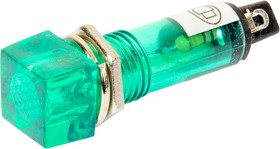 n-xd10-4-g, лампа неоновая с держателем зеленая 220vac N-XD10-4-G, лампа неоновая с держателем зеленая 220VAC