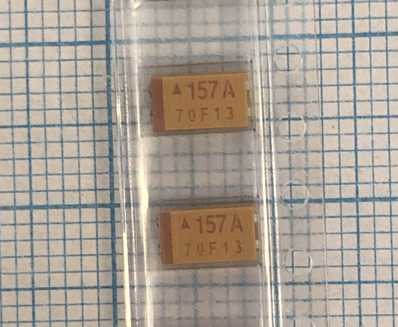 tajc157m010rnj, тантал. конденсатор TAJC157M010RNJ, тантал. конденсатор