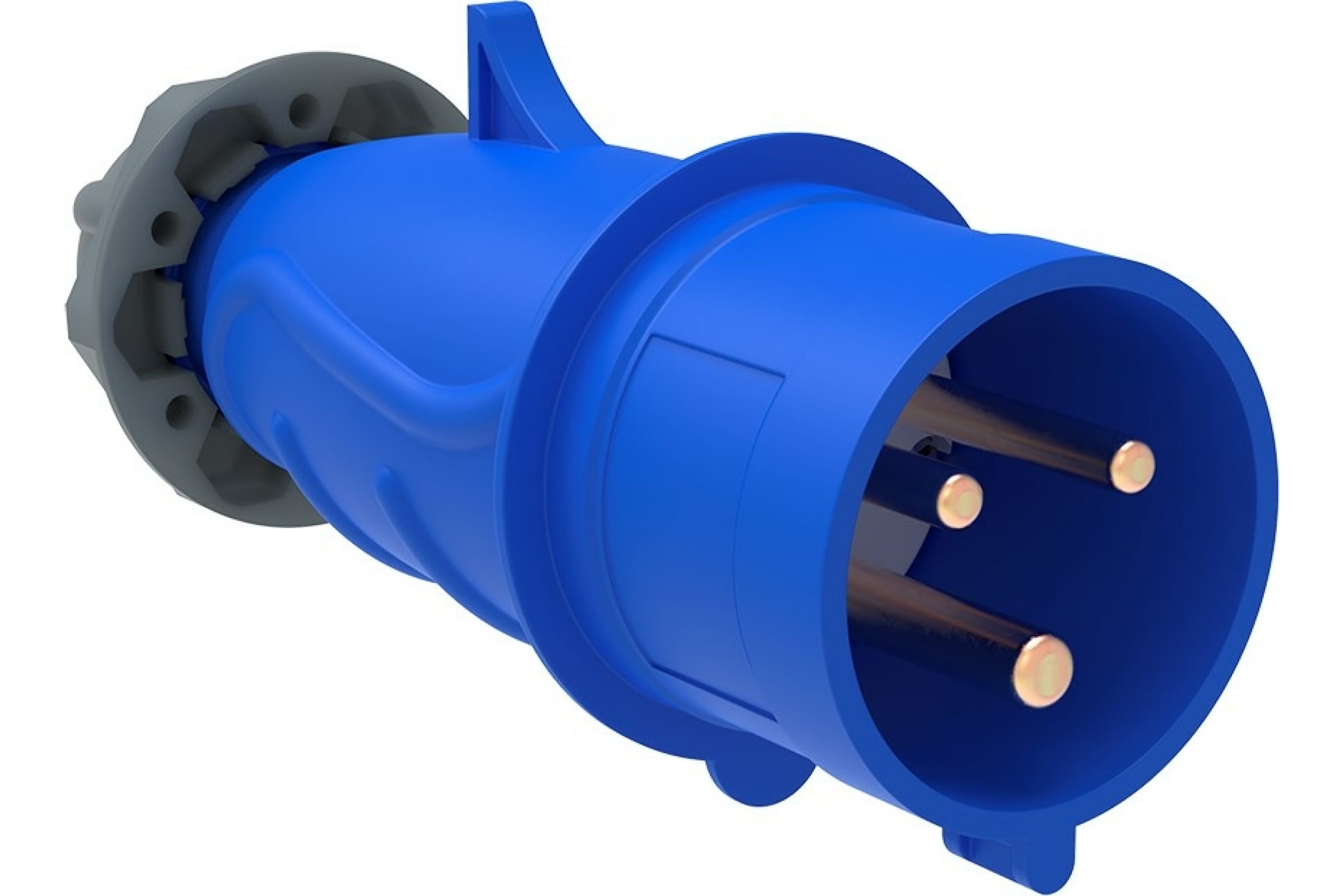сси-013 magnum 16а 2p+pe 220в ip44, вилка переносная ССИ-013 MAGNUM 16А 2P+PE 220В IP44, вилка переносная