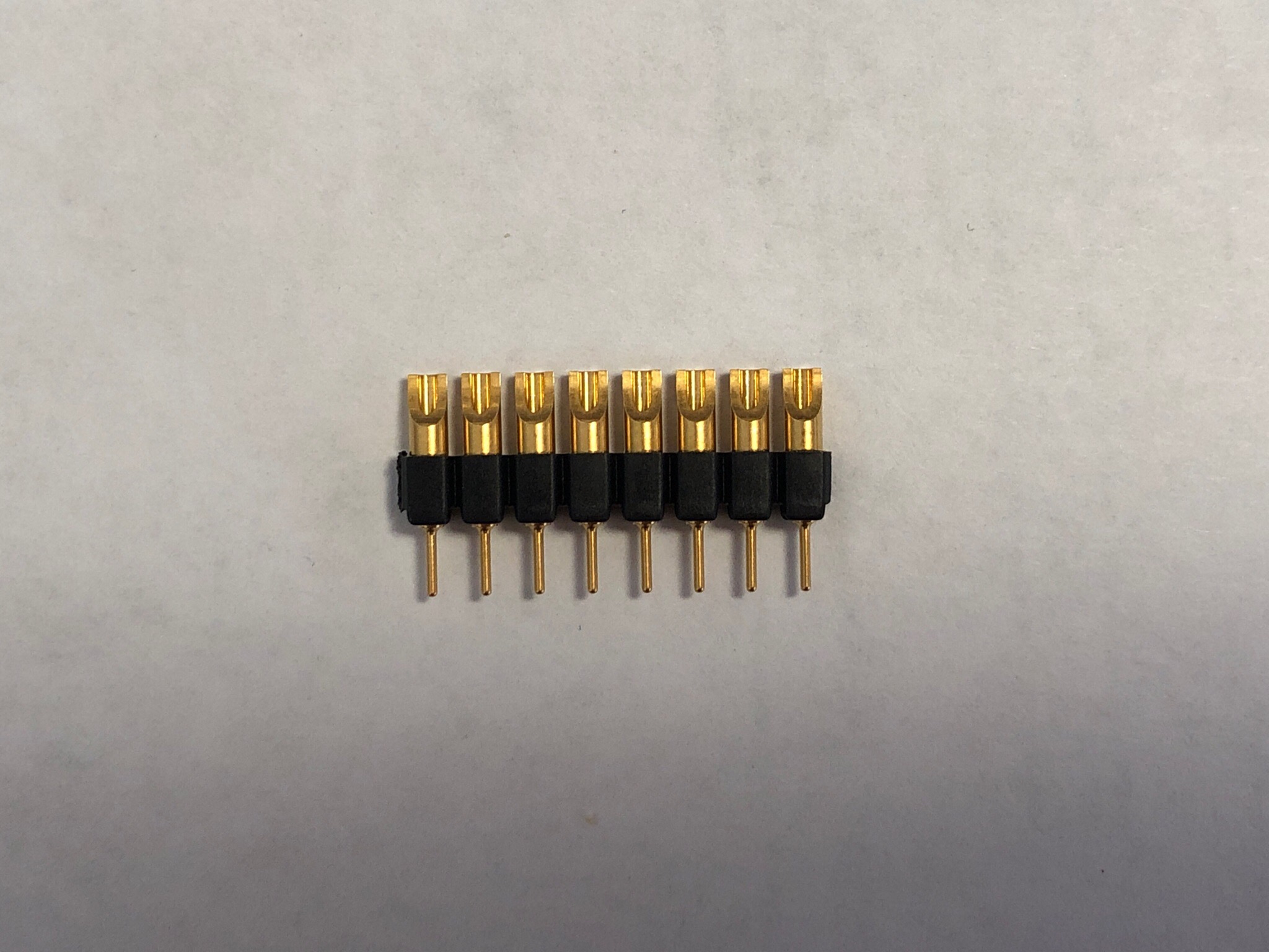 MK-04-8-G, вилка 2.54, gold-plated