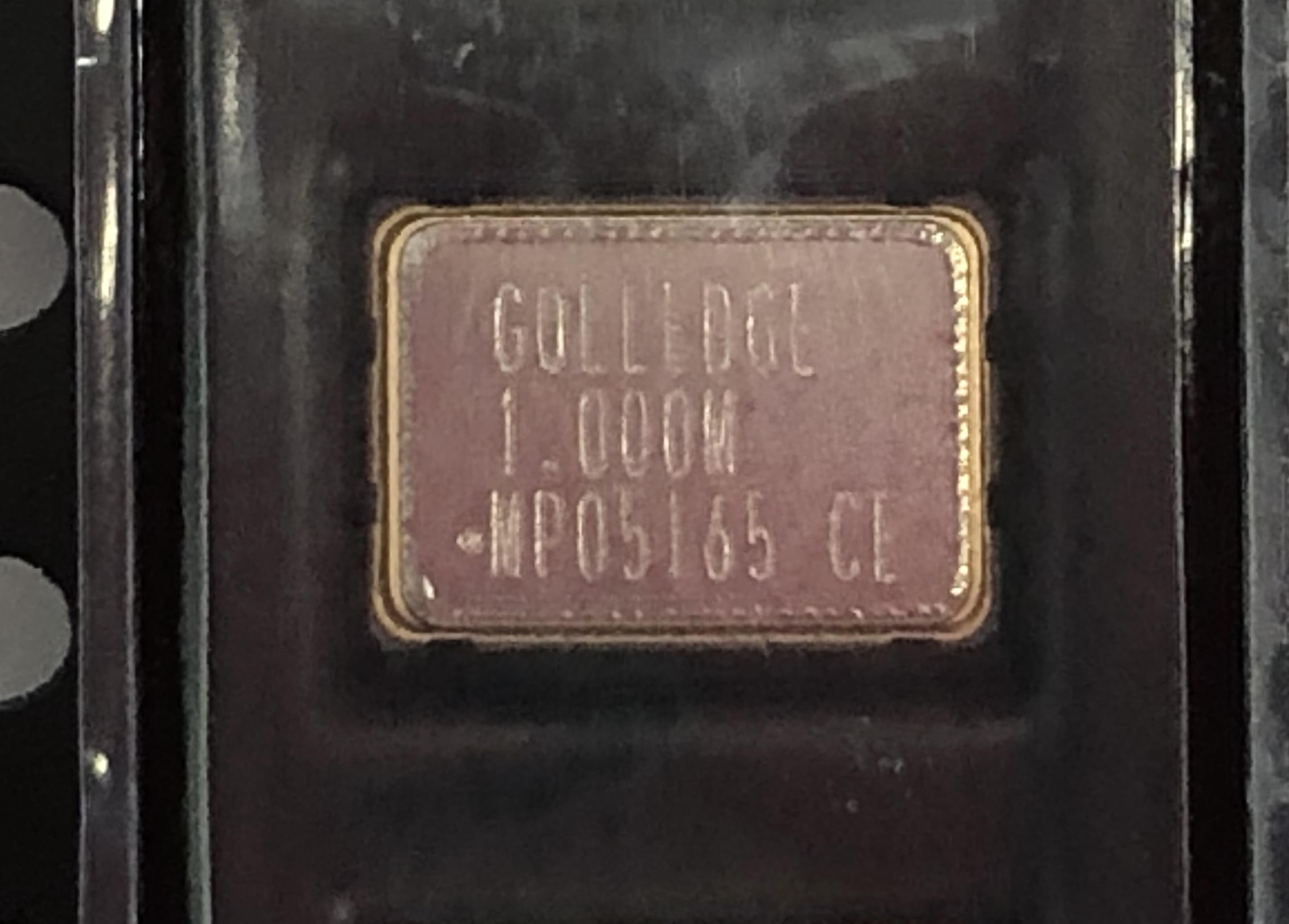 gxo-7531/ai 1.0mhz, кв. генератор GXO-7531/AI 1.0MHz, кв. генератор