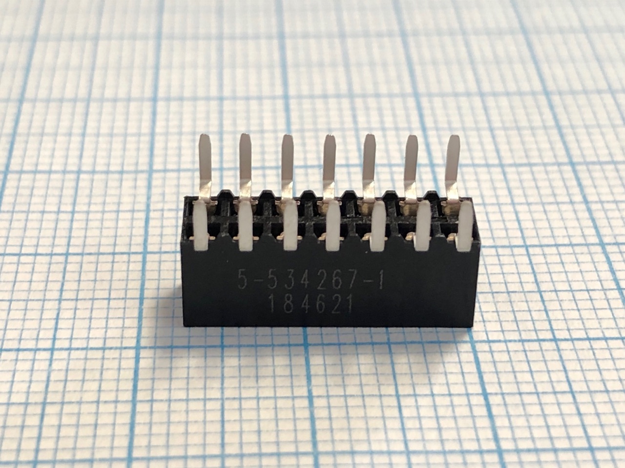 5-534267-1, розетка headers & wire housings recept 14pin .100 vert dual. 5-534267-1, розетка Headers & Wire Housings RECEPT 14pin .100 VERT DUAL.