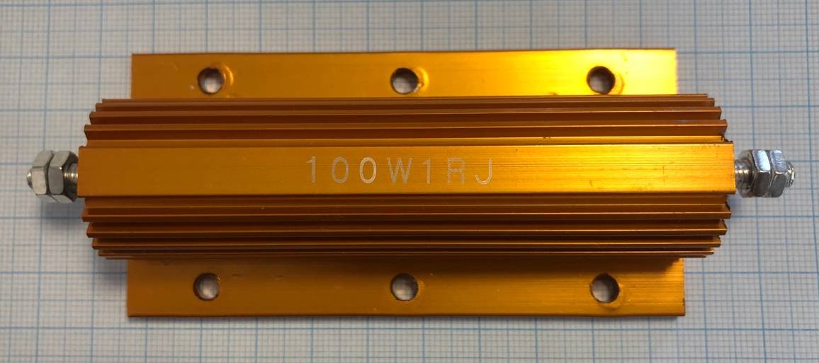 ah 100w 1r0 j, резистор AH 100W 1R0 J, резистор