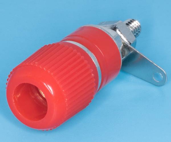 bp-1a/r, гнездо на приборный блок красное BP-1A/R, гнездо на приборный блок красное