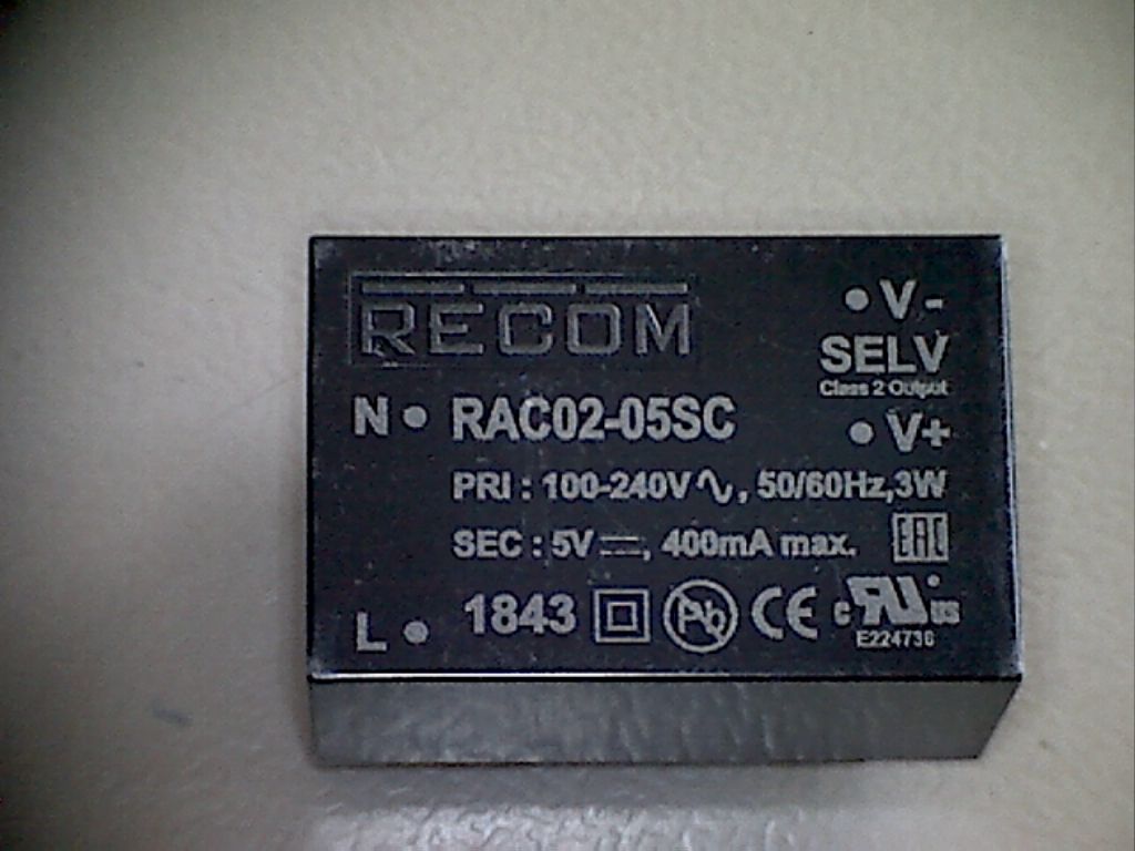 rac02-05sc, ac/dc-конвертор RAC02-05SC, AC/DC-конвертор