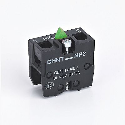 NP2-L1111 1НО (R), блок контактный для кнопочного поста NP2