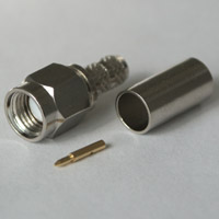 sma-7801a, штекер обжимной rg-58 SMA-7801A, штекер обжимной RG-58