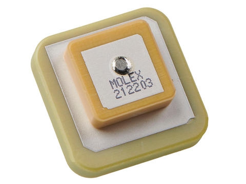 212203-0001, GPS L1/L5 25.00mm Stacked Patch антенна