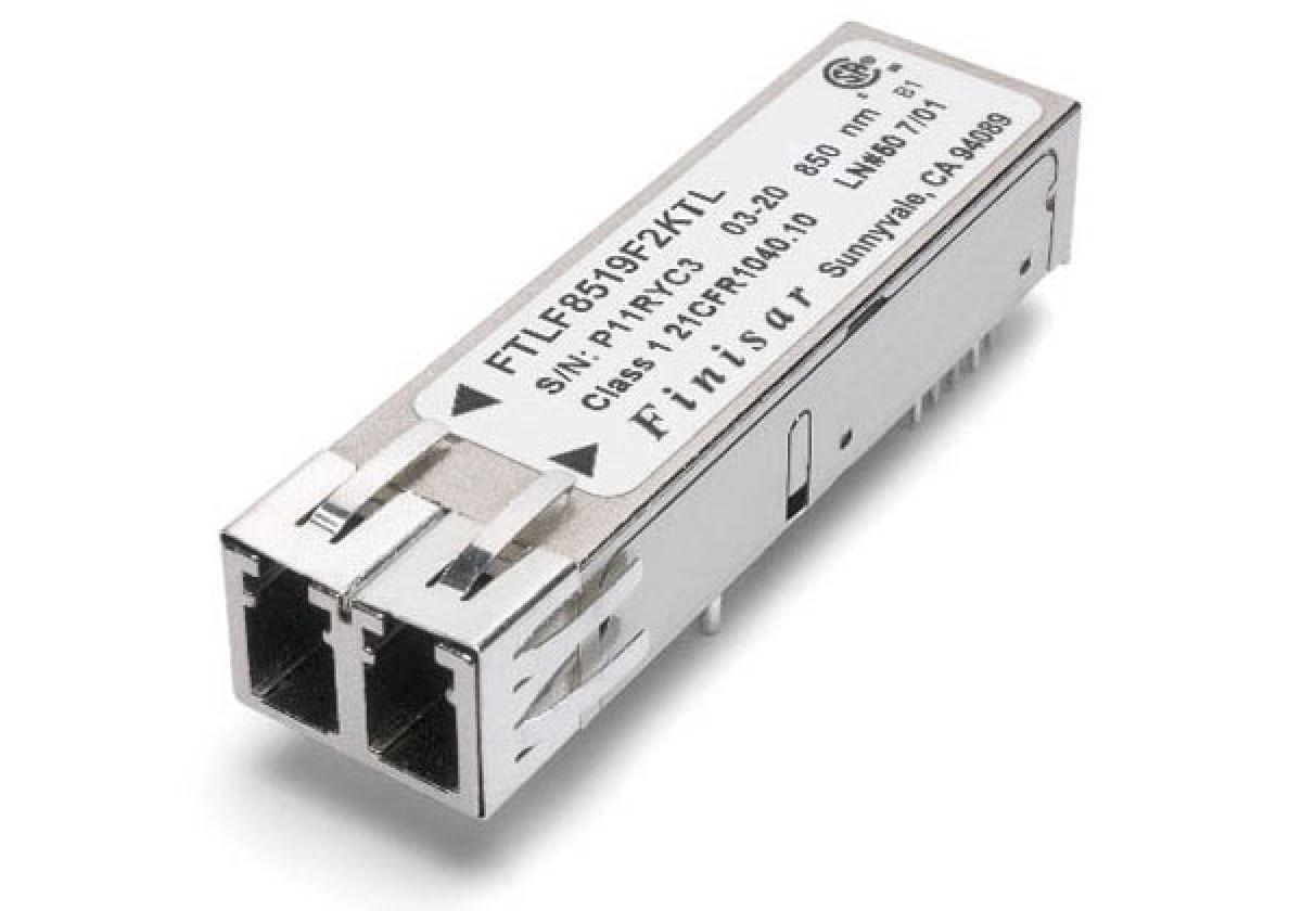 ftlf8519f2ktl, оптический трансивер sff 2x5, 850 нм, 2.125 гб/с (2gfc/1gfc), 500 м, -40/+85 °c FTLF8519F2KTL, оптический трансивер SFF 2x5, 850 нм, 2.125 Гб/с (2GFC/1GFC), 500 м, -40/+85 °C