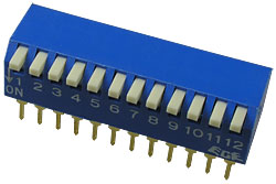 DPL-12R, переключатель