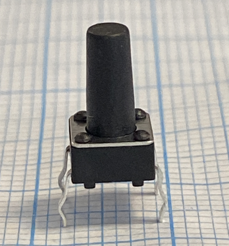 kls7-ts6601-11-180, кнопка тактовая прямая, h=11mm KLS7-TS6601-11-180, кнопка тактовая прямая, H=11mm