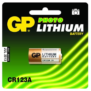 cr123a gp li 3v, элемент питания CR123A GP Li 3V, элемент питания