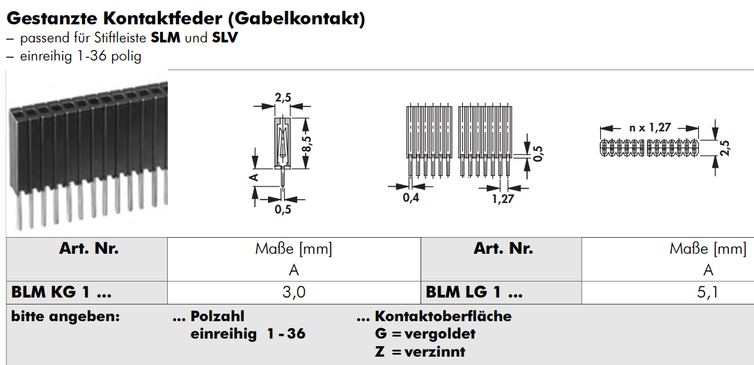 blm-kg-1-05-g, разъем BLM-KG-1-05-G, разъем