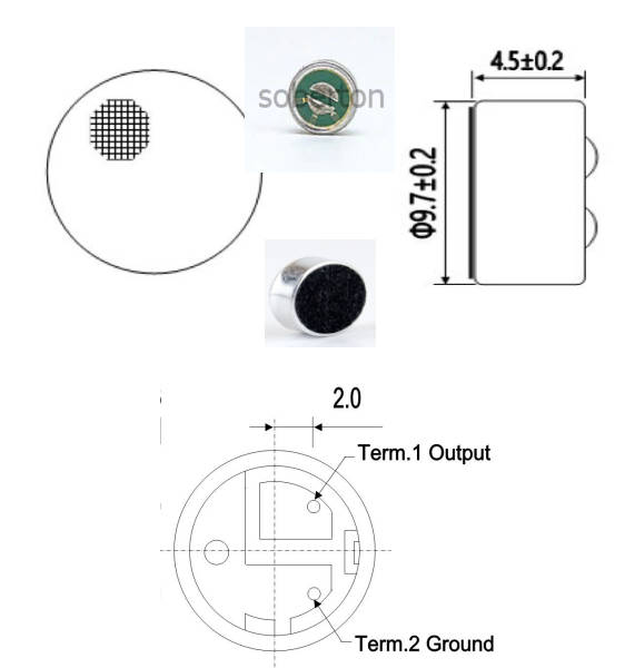 em-9745, микрофон soberton EM-9745, микрофон Soberton