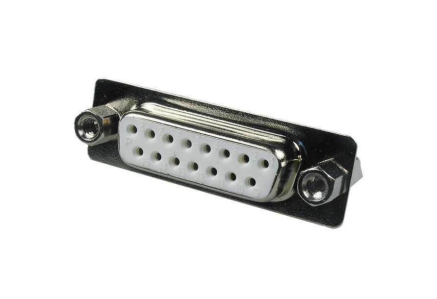 dps-15f, разъем d-sub с креп. DPS-15F, разъем D-sub с креп.