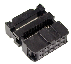 idc-16f (ds1016-16ma2bb), розетка IDC-16F (DS1016-16MA2BB), розетка