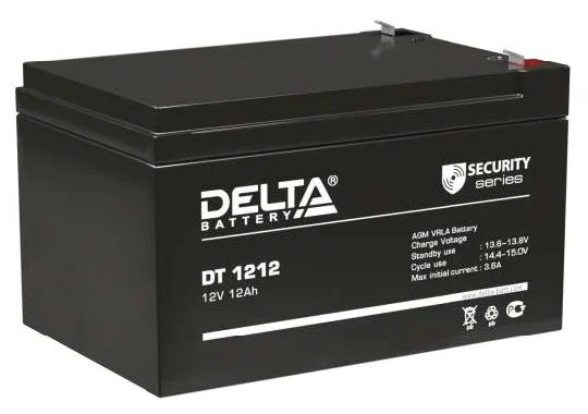 DT 1212, аккумулятор ОПС 12В 12А.ч 151х98х101