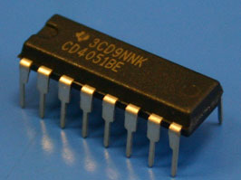 cd4051be, микросхема CD4051BE, микросхема