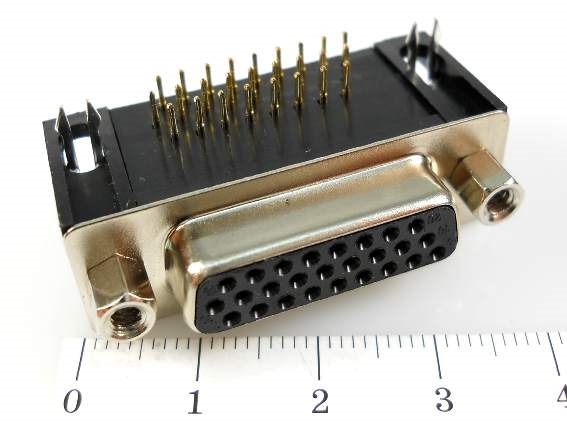 dhr-26f, розетка 26 pin выс.плот-плат DHR-26F, розетка 26 pin выс.плот-плат