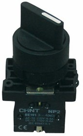 np2-ed21, переключатель 2 положения фиксацией 1но ip40 (r) NP2-ED21, переключатель 2 положения фиксацией 1НО IP40 (R)