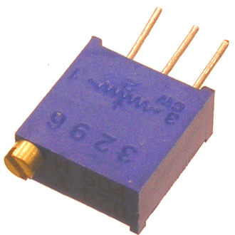 3296w 2k, резистор подстроечный 3296W 2K, резистор подстроечный