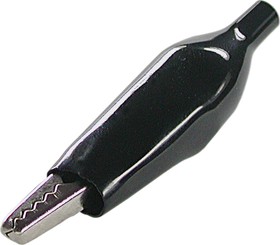 8-0027 black, зажим "крокодил" 10а длина 43мм 8-0027 black, зажим "крокодил" 10А длина 43мм