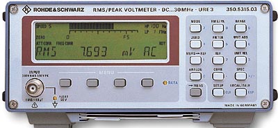 ure3, пиковый вольтметр (0350.5315.03) URE3, пиковый вольтметр (0350.5315.03)