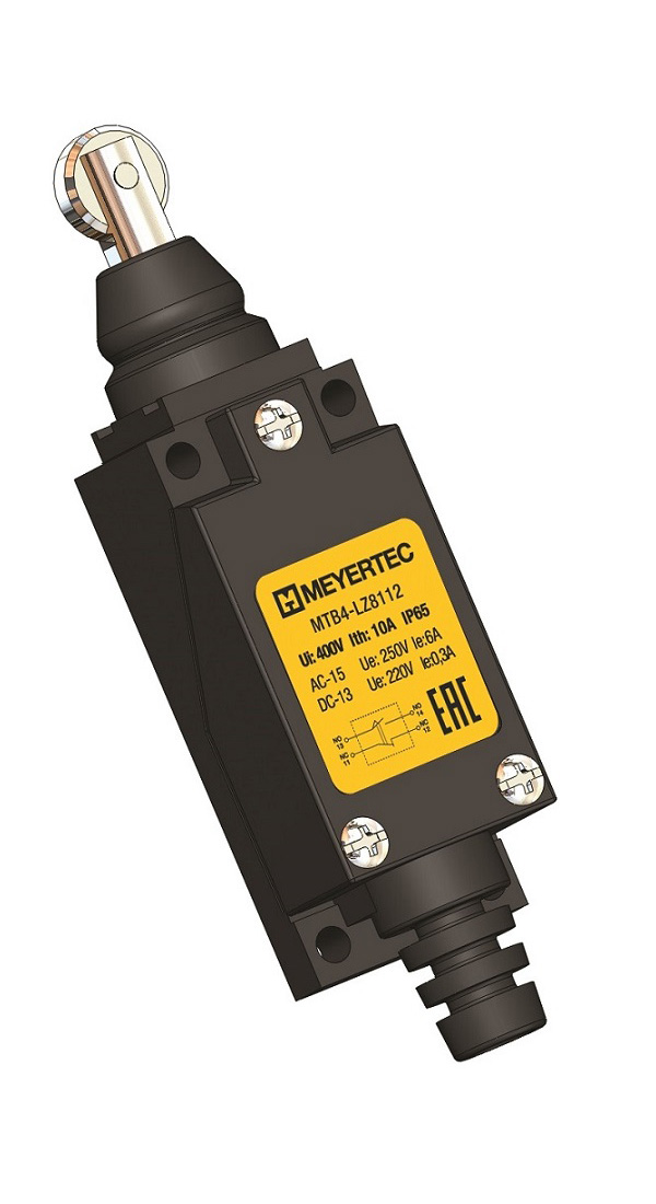mtb4-lz8112, выключатель концевой, 6 a no+nc, ip65 MTB4-LZ8112, выключатель концевой, 6 A NO+NC, IP65