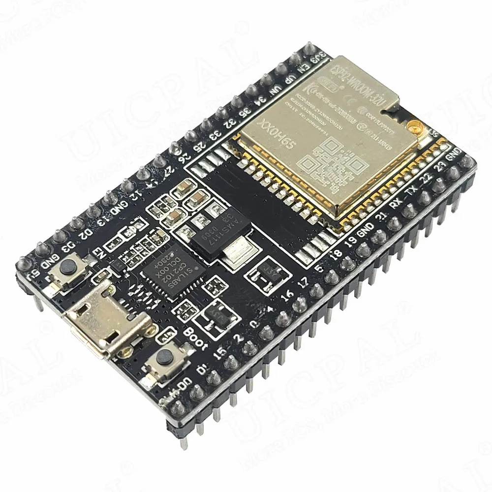 esp32-wroom-32u devkitc, плата ESP32-WROOM-32U DevKitC, плата