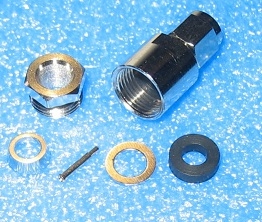sma-7805a, штекер rg-58, пайка SMA-7805A, штекер RG-58, пайка