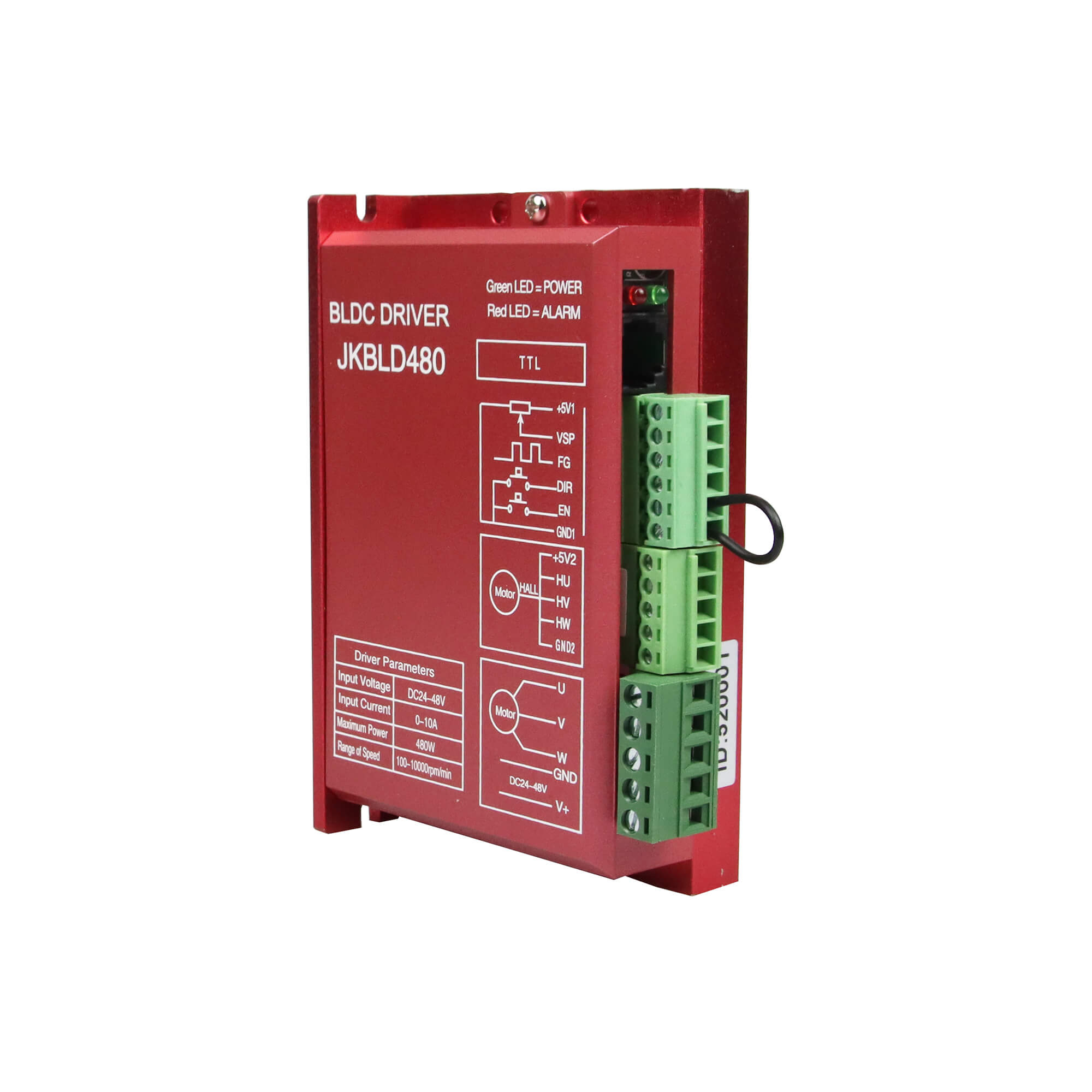 JKBLD480, драйвер двигателя постоянного тока