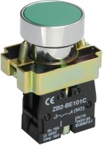 lay5-ba31 1но, кнопка без подсветки зел. LAY5-BA31 1НО, кнопка без подсветки зел.