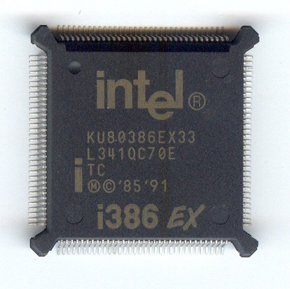 ku80386extc-33, микросхема KU80386EXTC-33, микросхема