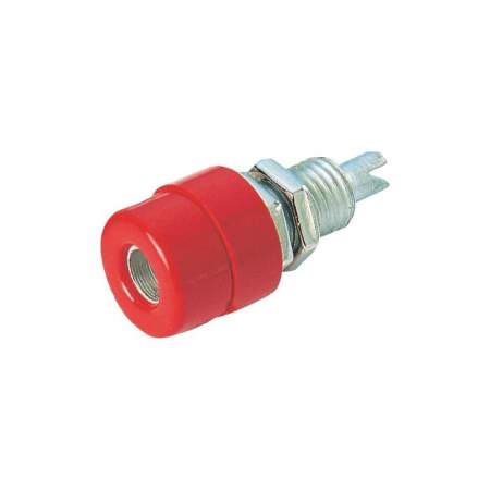 bil-20red, гнездо 4 mm красный BIL-20RED, гнездо 4 mm красный