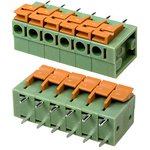 dg142v-06p, клеммник нажимной DG142V-06P, клеммник нажимной