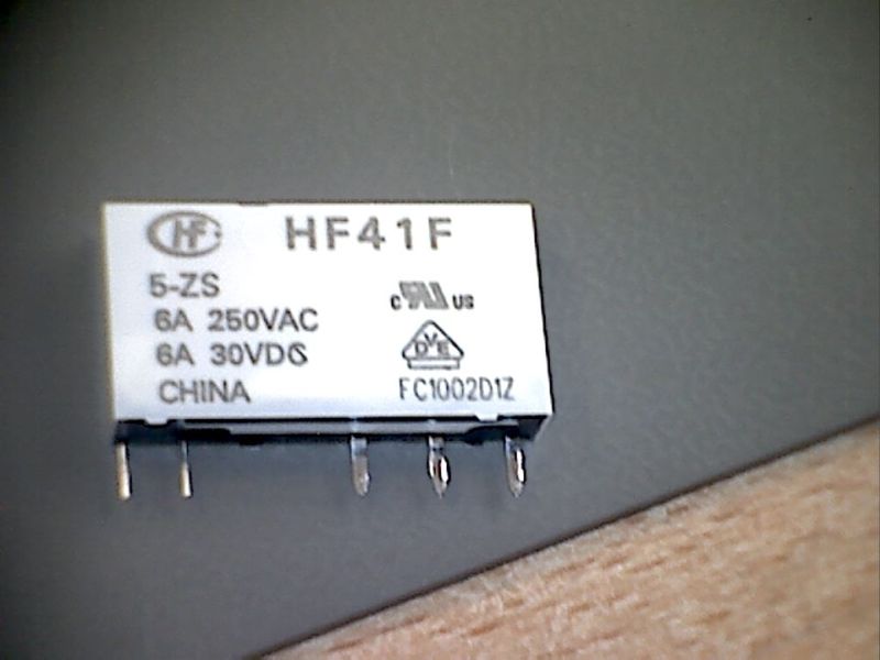 hf41f/5-zs, реле HF41F/5-ZS, реле