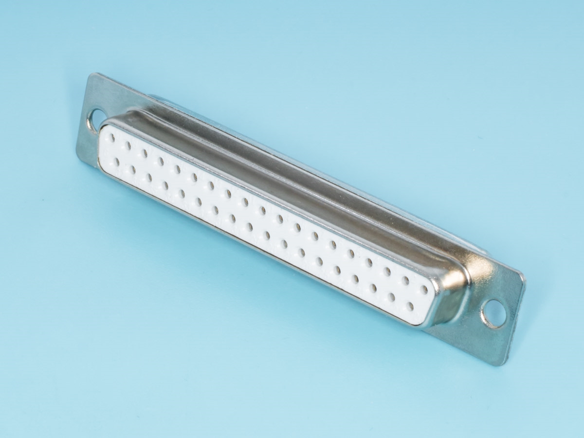 db-37f, разъём d-sub, white DB-37F, разъём D-sub, white