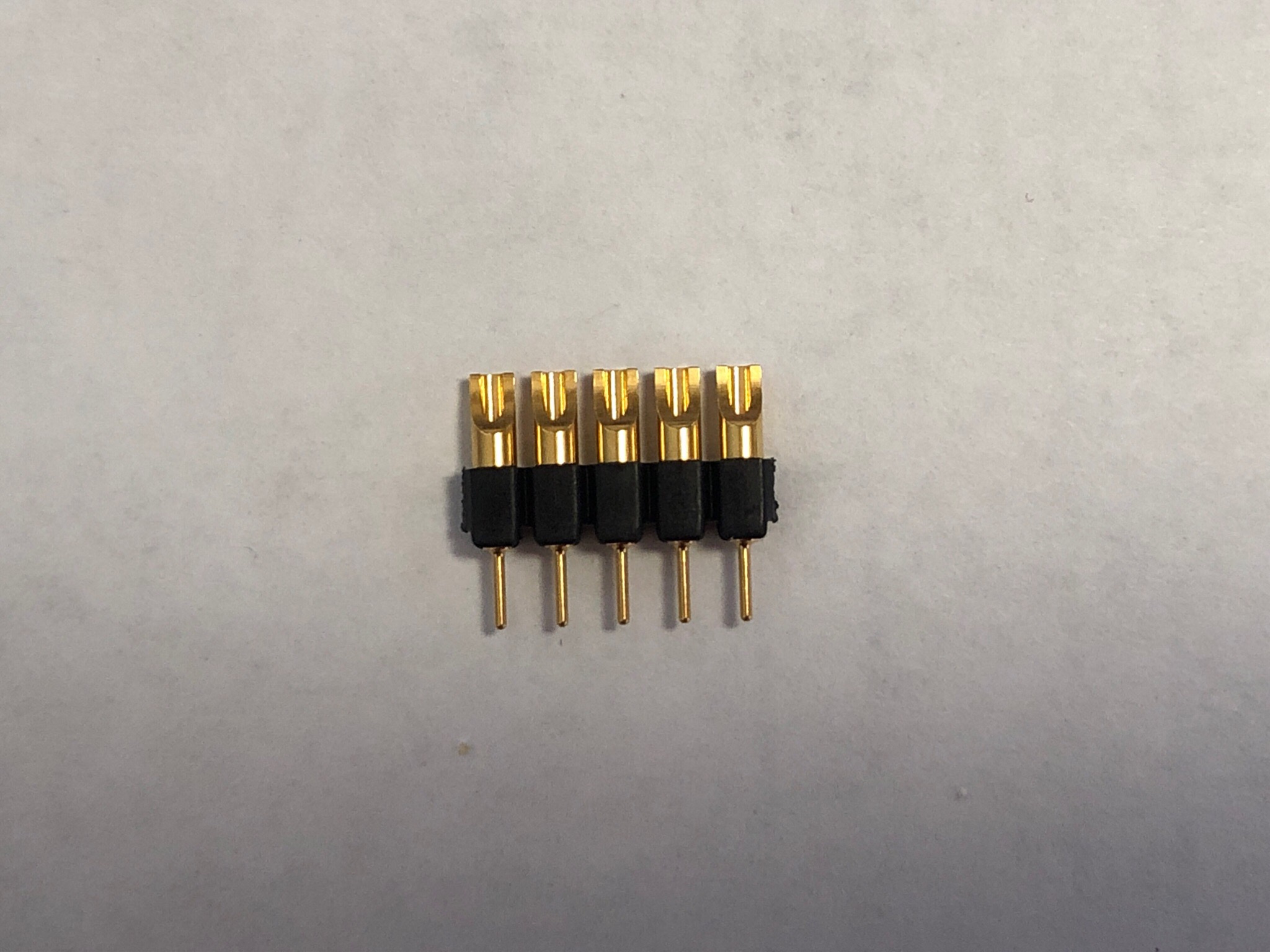 MK-04-5-G, вилка 2.54, gold-plated